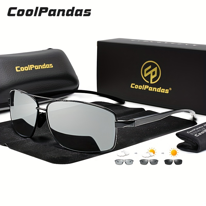 Top Aluminum Photochromic Sunglasses Polarized Men UV400 Mirror Classic Sun  Glasses Women Driving Anti-Glare gafas de sol hombre