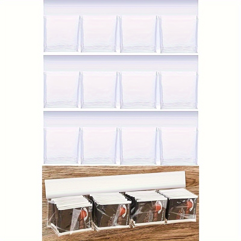 THEODORE Organizador vertical de bolsitas de té - Soporte para bolsas de té  de bambú. Capacidad para 180 bolsas de té. Elegante y práctica caja de té