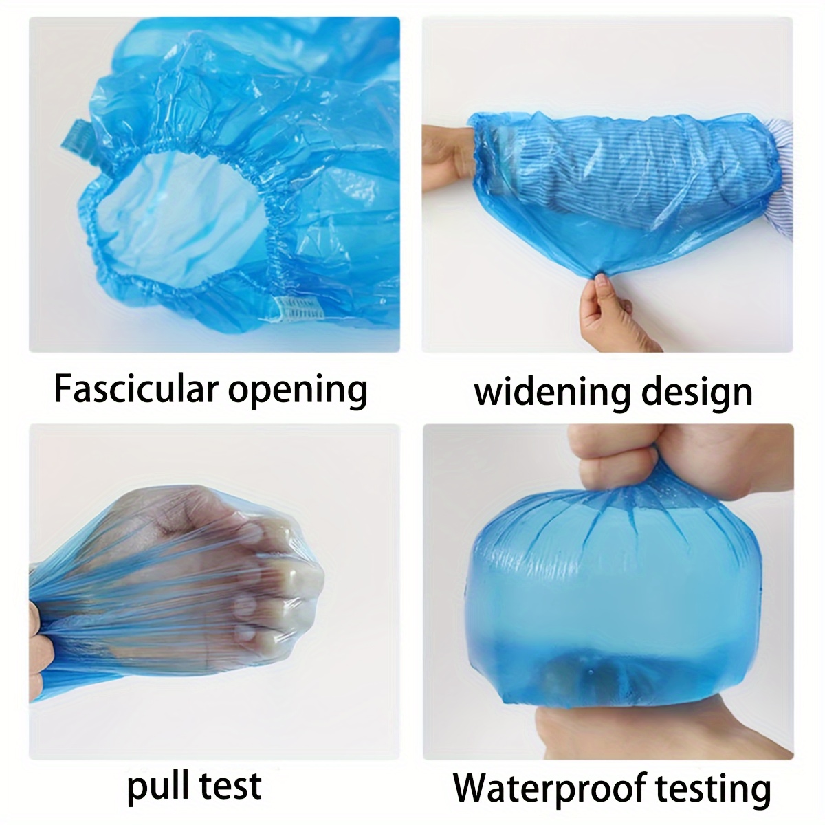 Disposable Arm Sleeves Transparent Plastic Sleeves - Temu