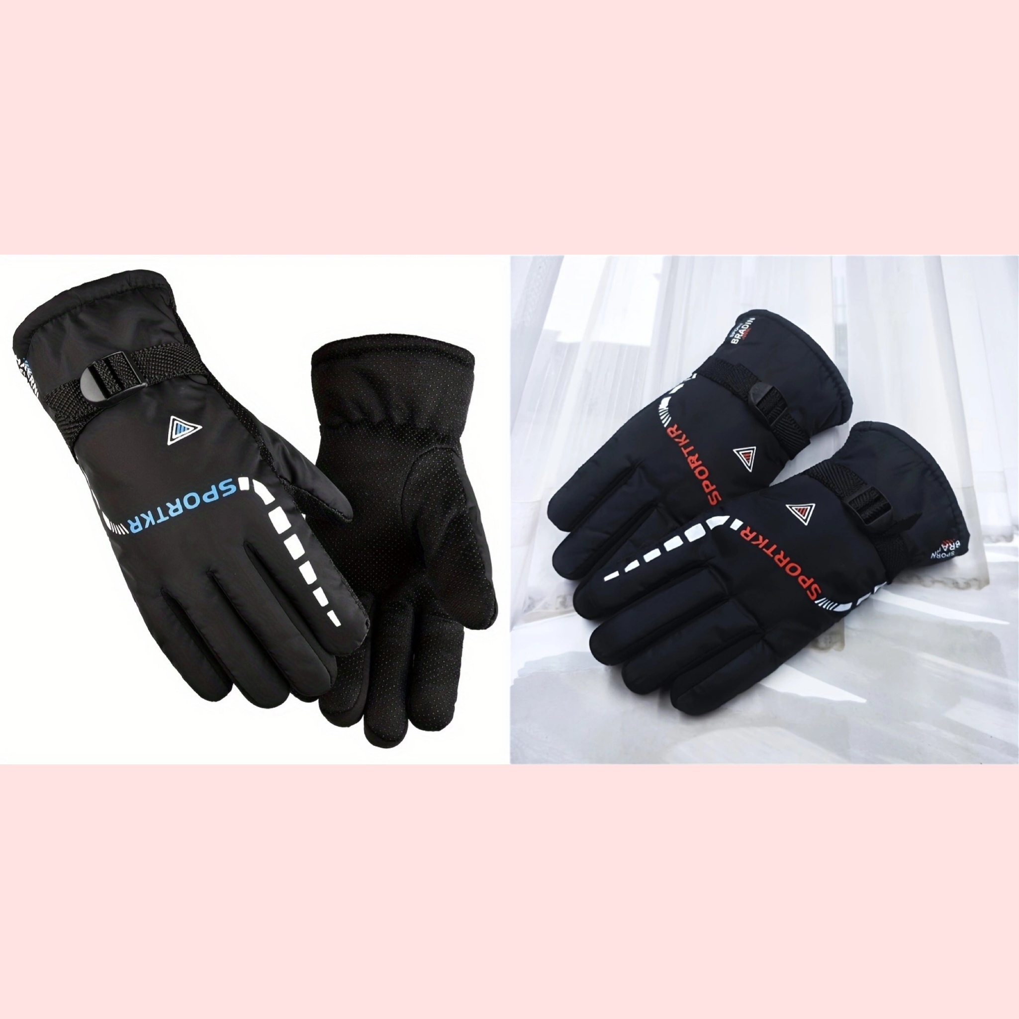 Guantes Invierno Lana Cálidos Hombres, Guantes Nieve Deportivos Gruesos  Térmicos Ciclismo - Deporte Aire Libre - Temu Chile