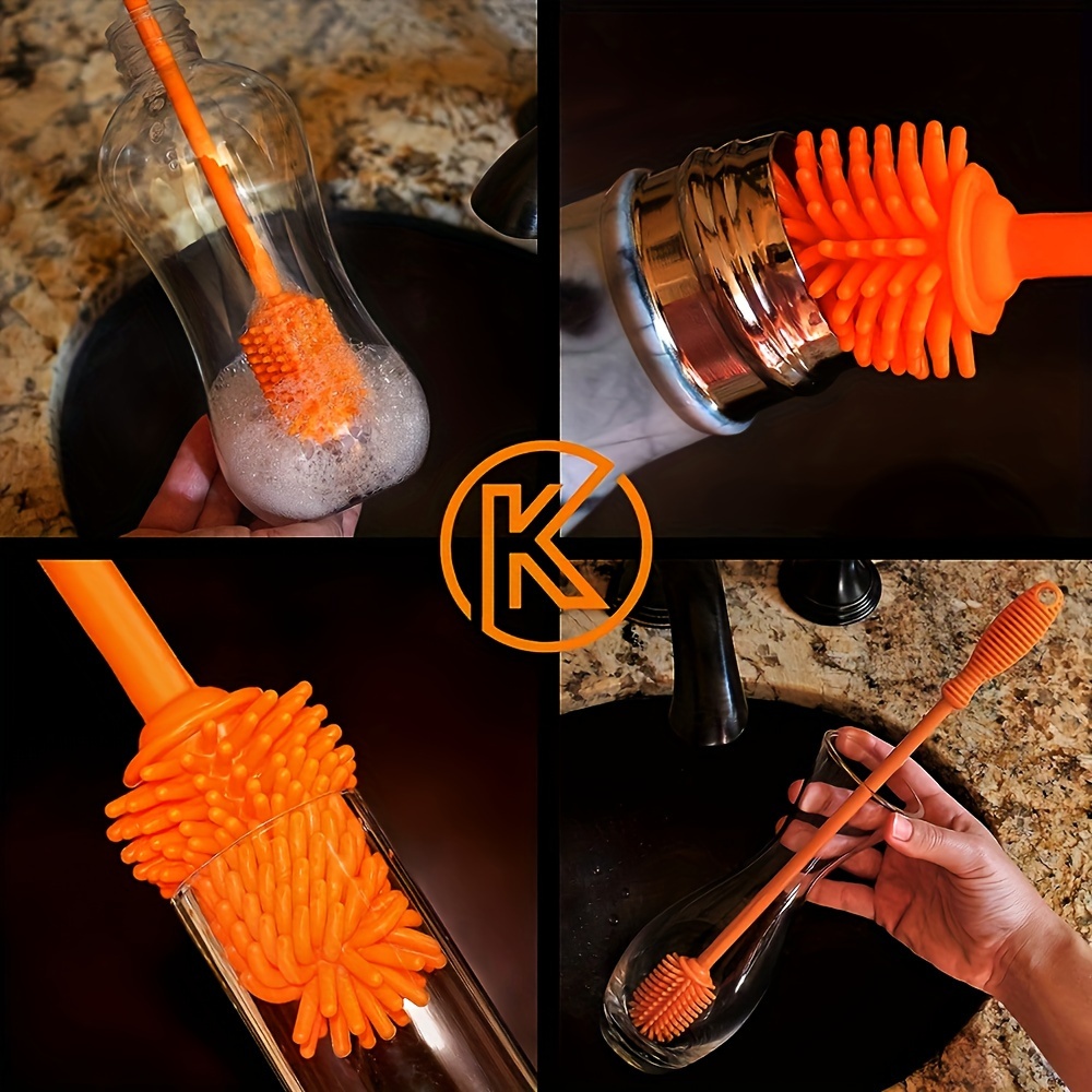 Cup Brush Long Handle Bottle Cleaning Brush Tea Stain - Temu