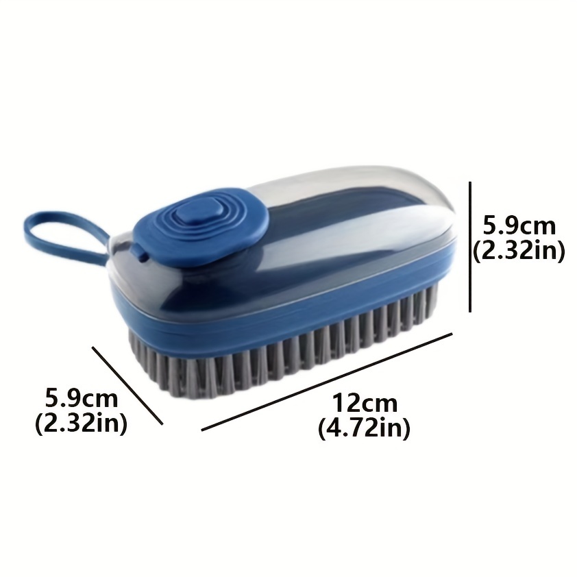 Multifunctional Shoe Brush, Household Press Automatic Liquid-filling  Laundry Brush, Laundry Washing Shoes Cleaning Brush Artifact