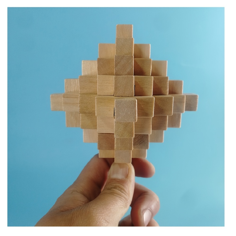 Diamond Puzzle - Japanese Wooden Puzzle  Shape puzzles, Wooden puzzles,  Mechanical puzzle