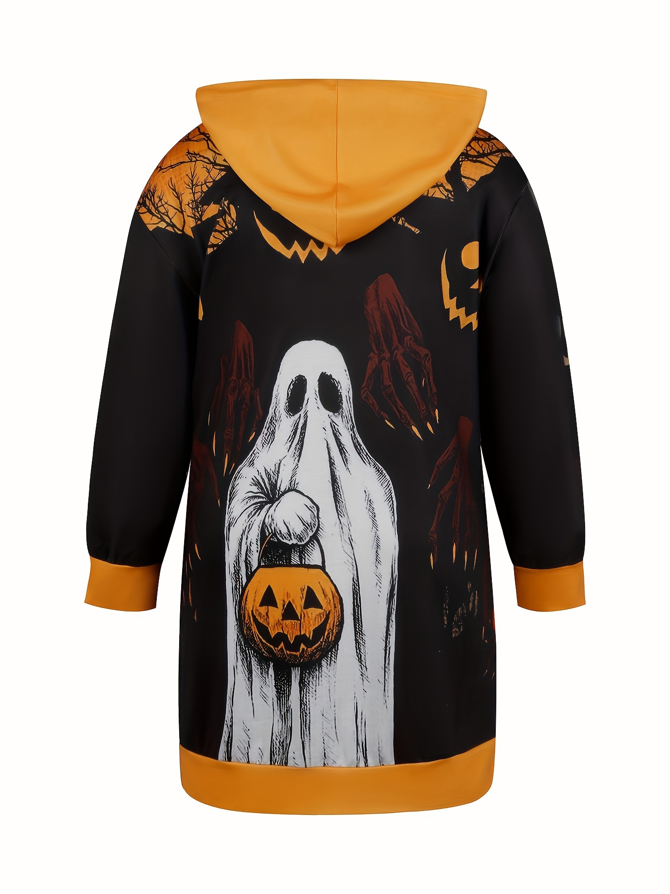 plus size halloween gothic sweatshirt sudadera capucha Temu Mexico