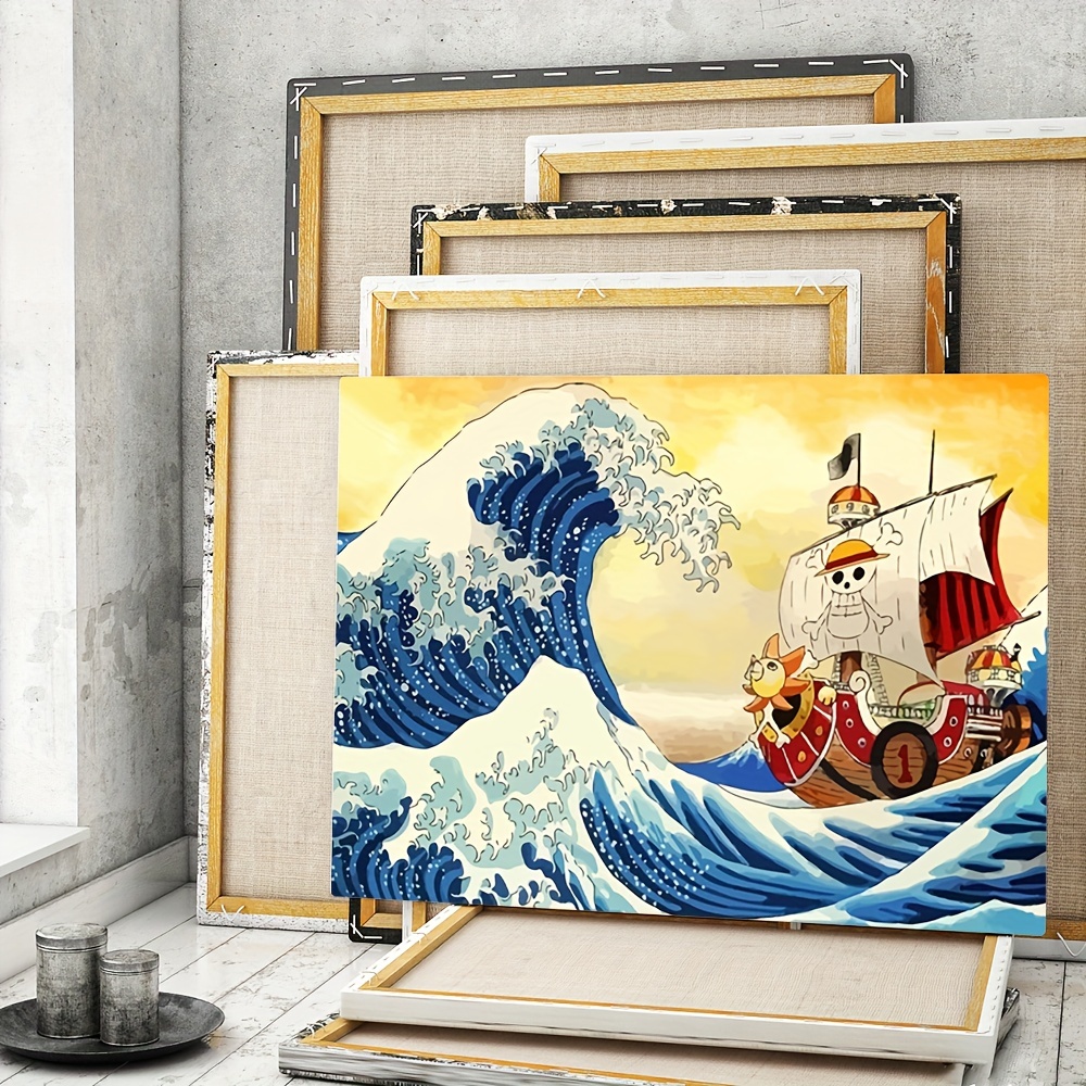 Frame Wall Art Deco Anime Roles Canvas Painting Classic - Temu