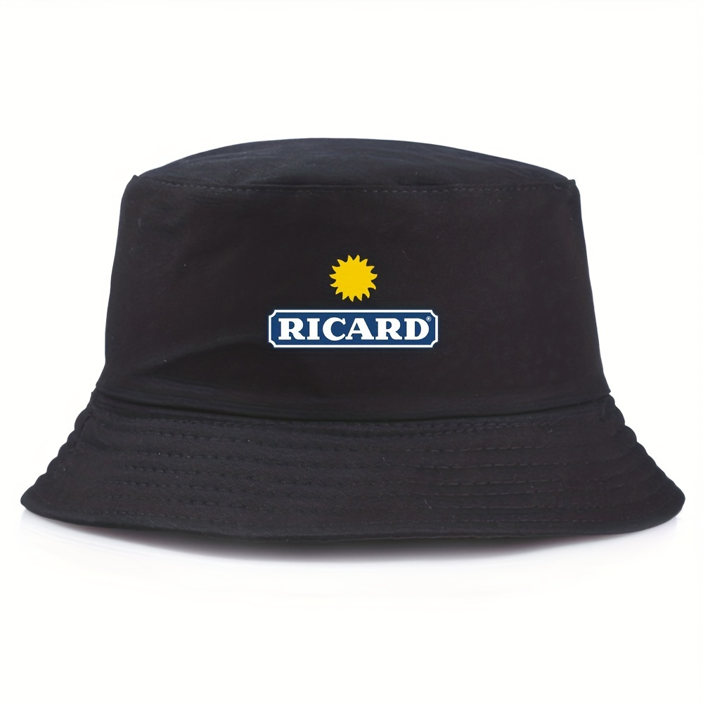 Unisex Bucket Hat Solid Cotton Sunscreen Fisherman Cap Lightweight Couple