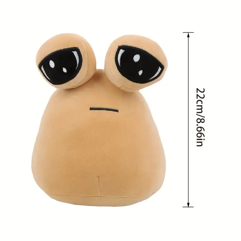 Adorable 8.6'' Hot Game My Pet Alien Pou Plush Toy - Perfect Gift for Kids!  Halloween decor, thanksgiving, Christmas gift