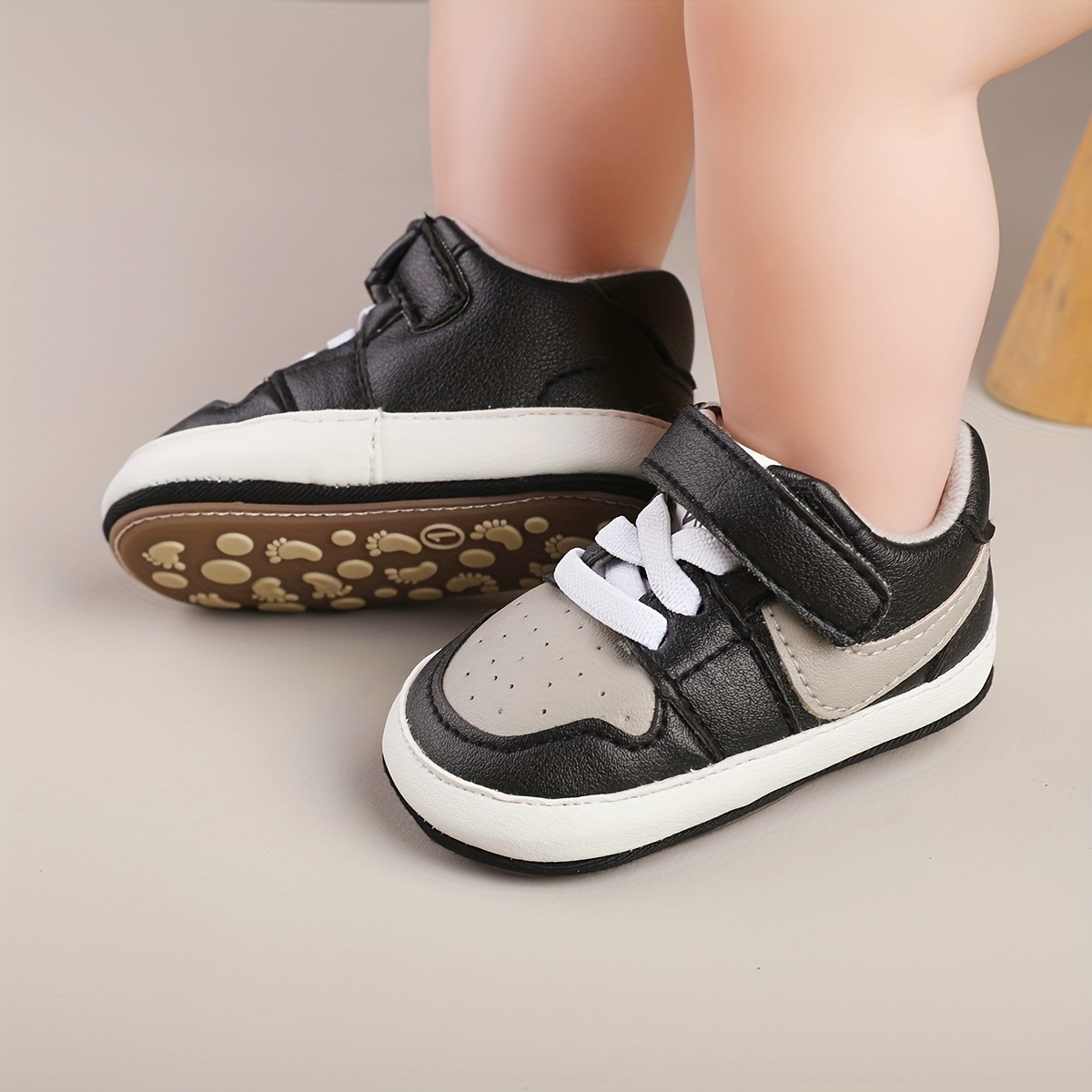 Baby Boys Girls Cute Boots, Lightweight Comfy Infant Newborn Baby First  Walker Socks Shoes Crib Shoes - Temu