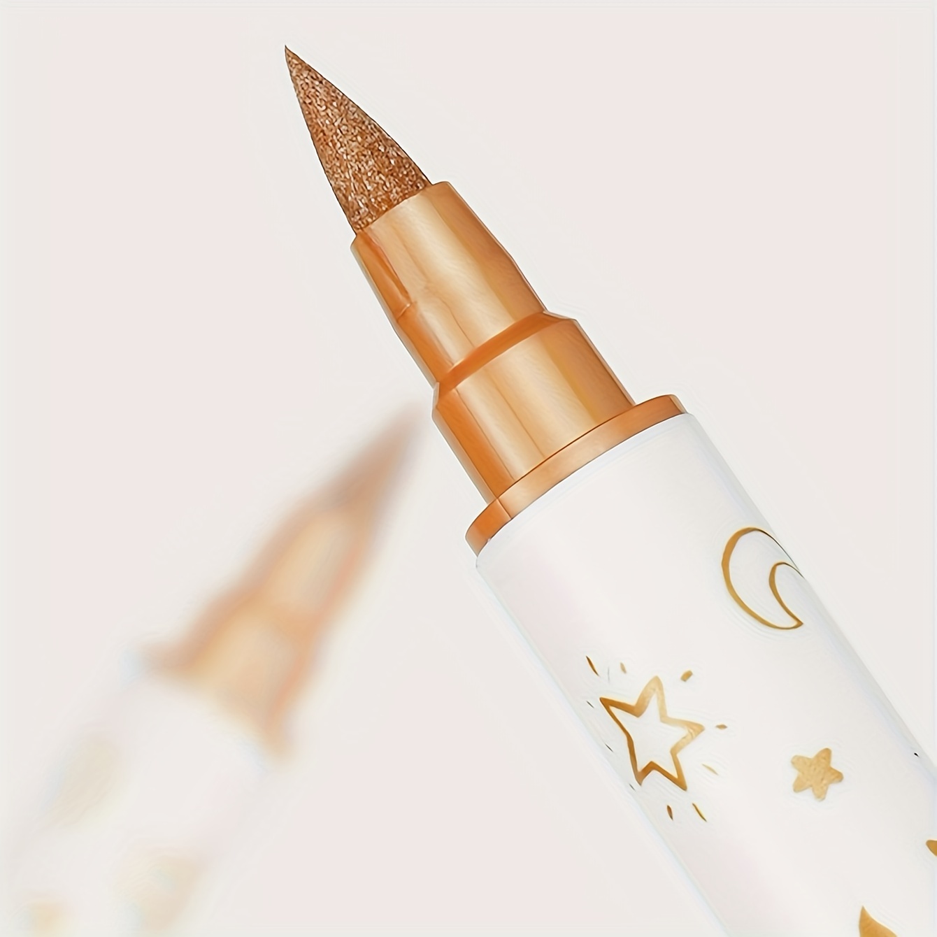 10pcs Metallic Glitter Marker Pens Dual Tip Brush And Fine Point Pens For  DIY Album, Black Cards, Scrapbooking, Craft Supplies, On Ceramic, Stone, Gla