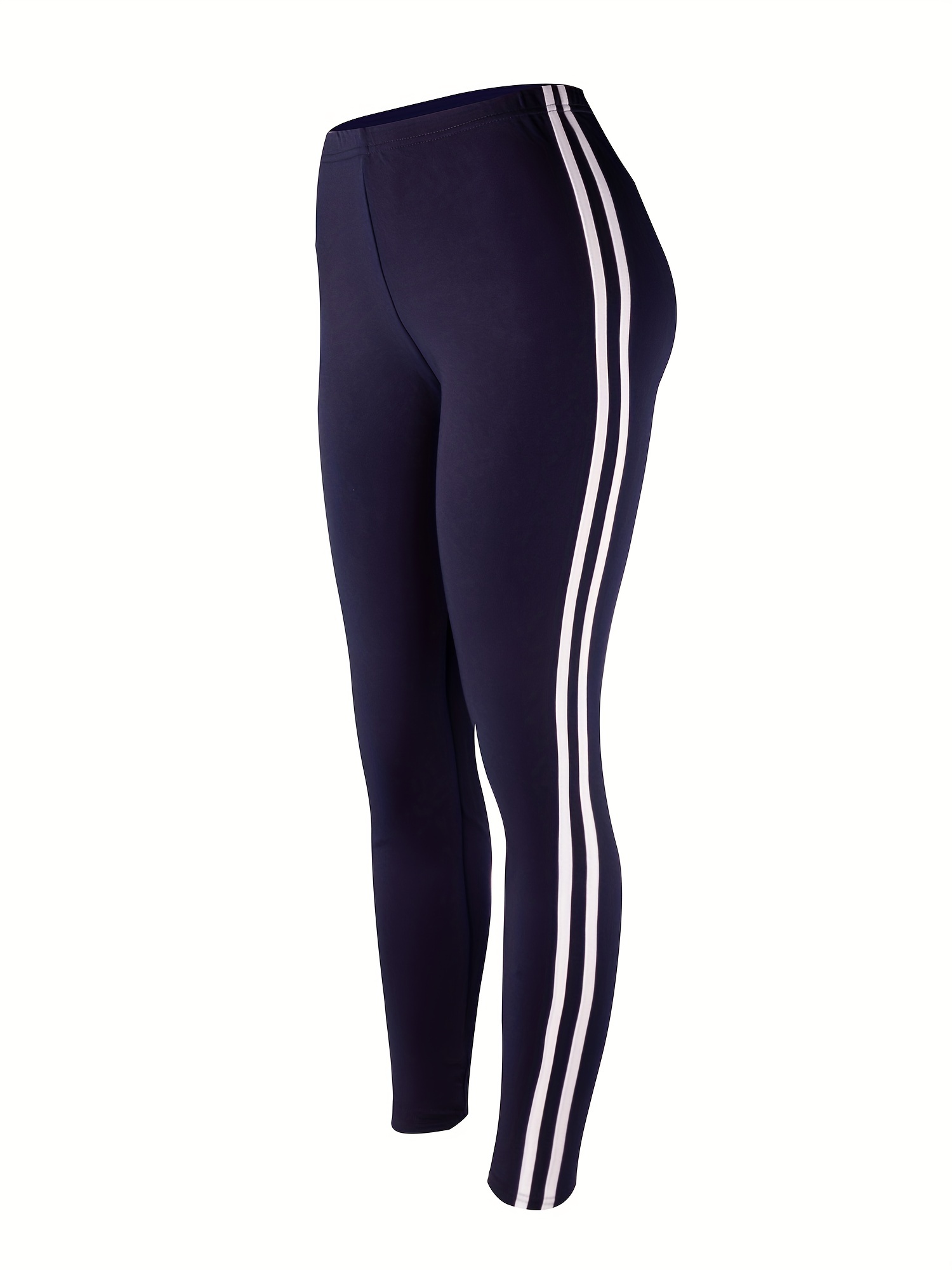 Buy Adidas women sportswear fit brand logo training leggings navy