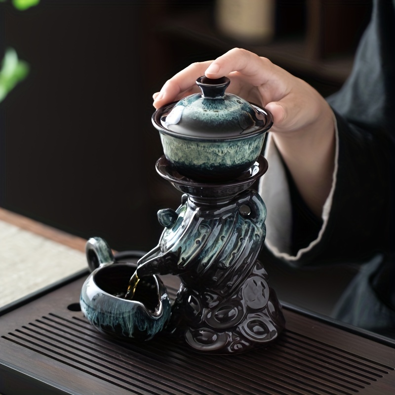 Afternoon Kungfu Chinese Tea Set Infuser Maker Bubble Cup Tea Set