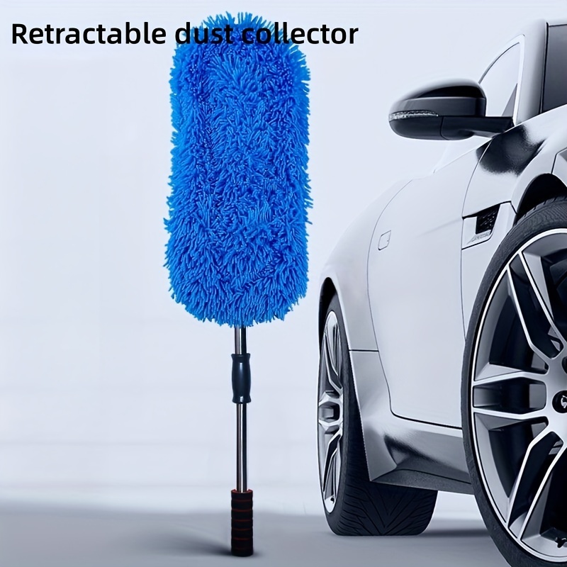 1pc Car Cleaning Mop Dustpan Brush Telescopic Car Wash - Temu