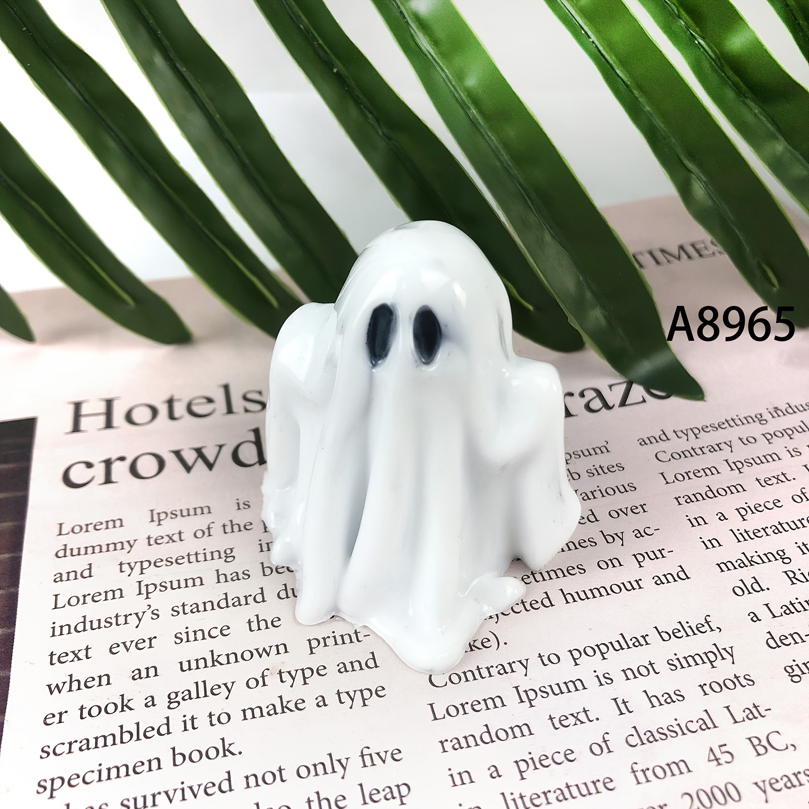 3D Silicone Ghost Candle Mold Gypsum Resin Drop Glue Chocolate