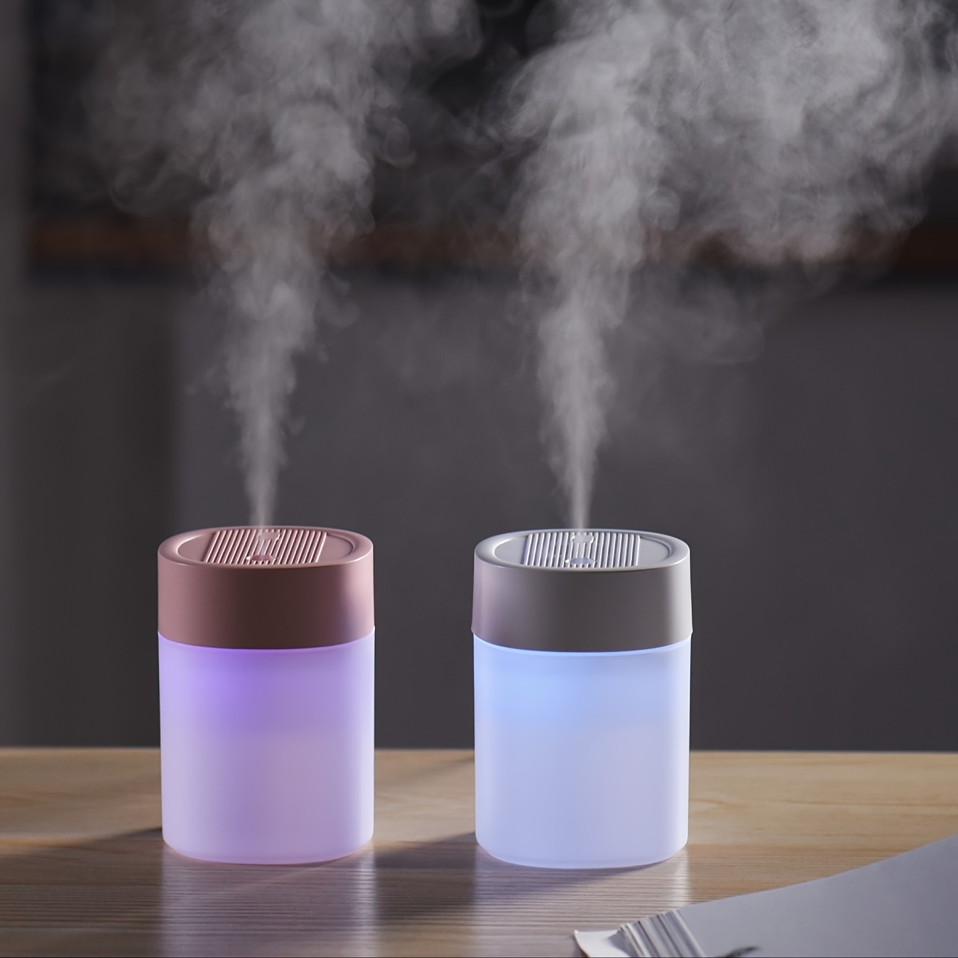 MINI Humidifier 220ML, Ultrasonic USB Desktop Mini Air Humidifier with USB  Interface, Color Night Light Function, Automatic Shutdown, Suitable for