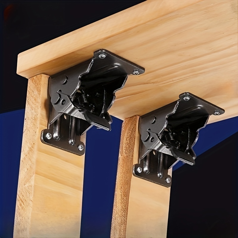Foldable Self Locking Hinge Foldable Locking Hinges for Desk Wardrobe Table
