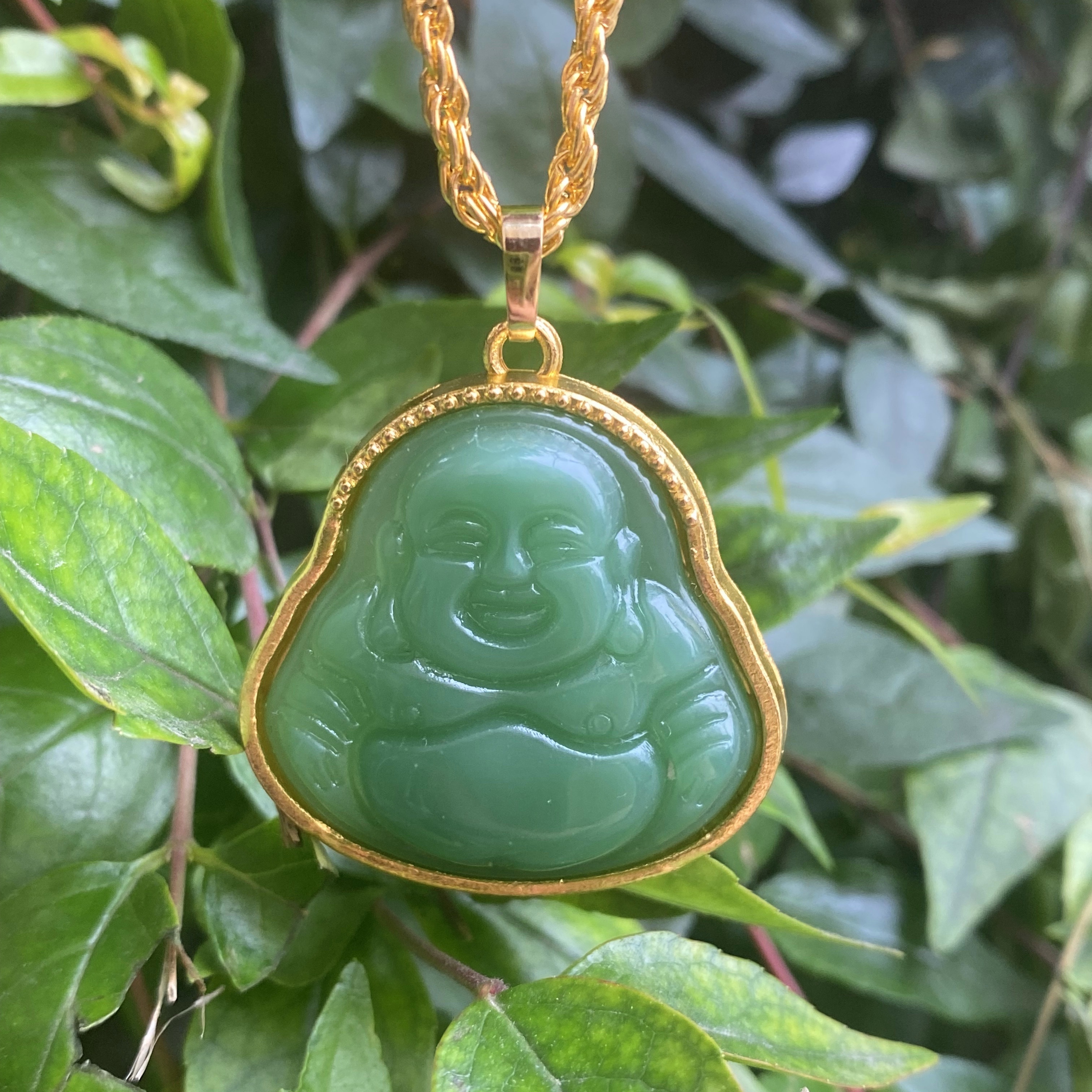 Mens on sale buddha pendant