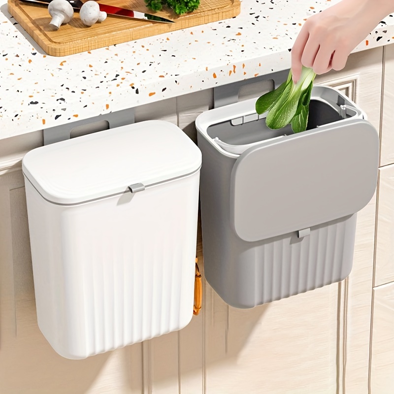 Garbage Bin For Kitchen Cabinet - Temu