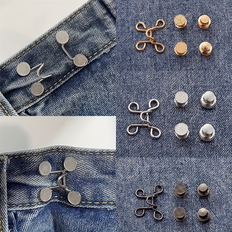 2 Sets Waist Cincher Artifact Jeans Waist Change Small Fixed