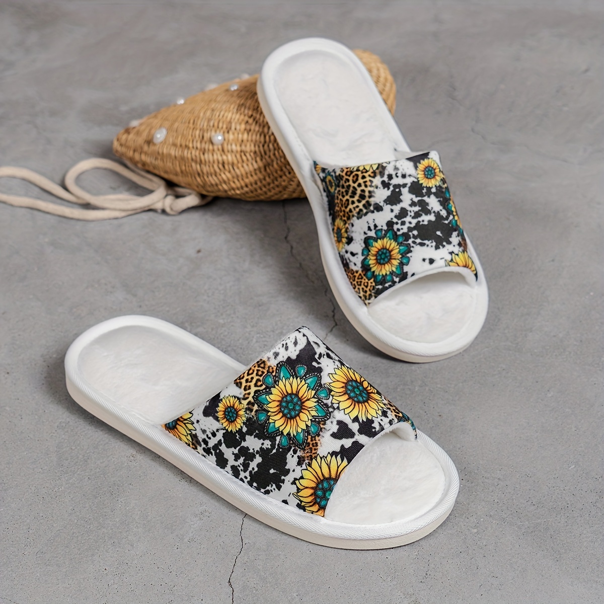 Sunflower best sale house slippers