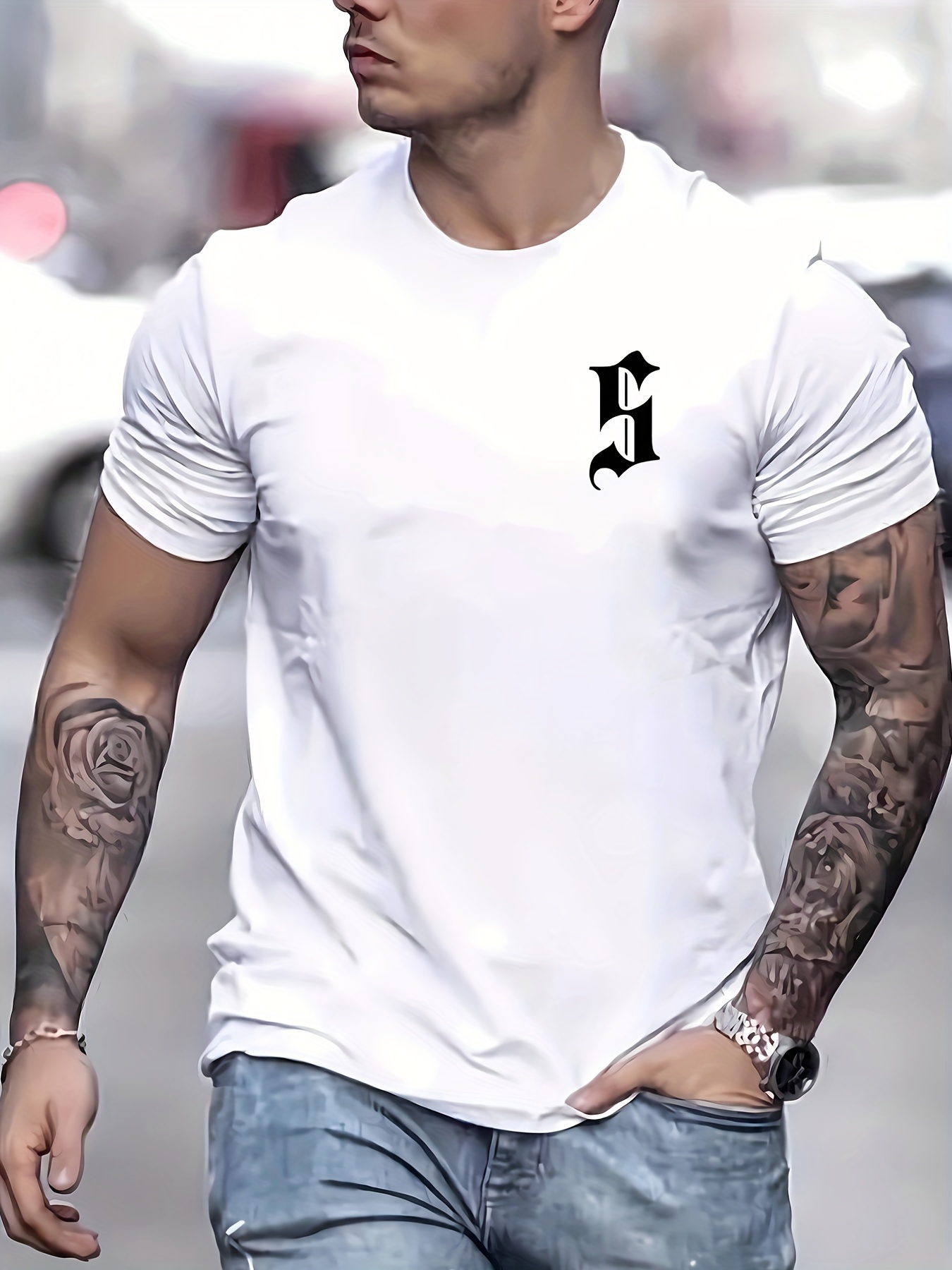 Mens S Print Tees Trendy Graphic Short Sleeve T Shirt Oversized Loose  Clothing For Big Tall Guys Best Seller Gifts Plus Size - Men's Big & Tall -  Temu Germany