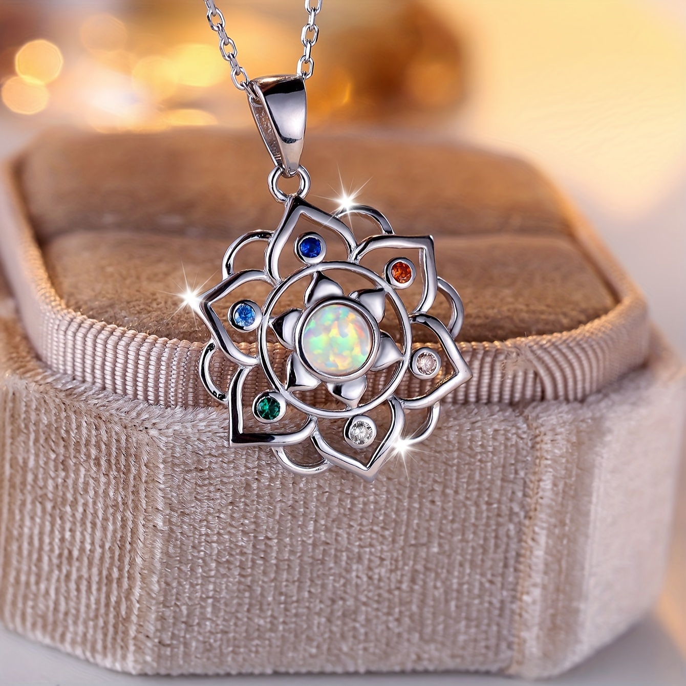 Lotus hot sale jewelry necklace