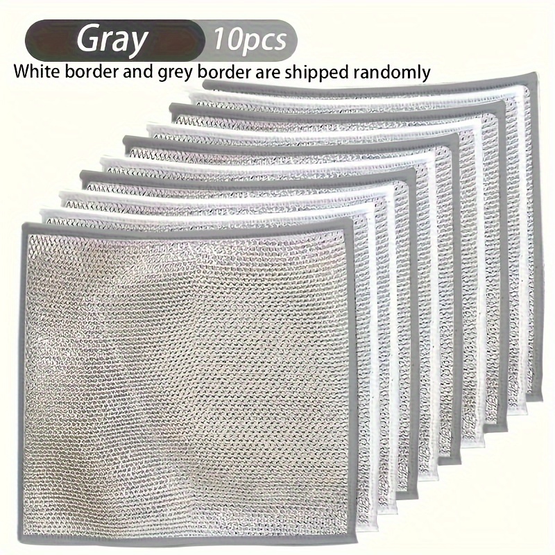 Steel Wire Rag, Double-sided Mesh Dishwashing Cloth, Non-stick, Easy To  Clean, Stain-resistant, Household Pot And Dishwasher, Strong And  Wear-resistant, For Cleaning Sinks, Washing Kitchen Stovetop, Pot - Temu