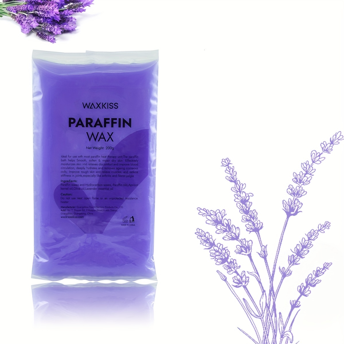 Waxwel Refill Paraffin, Lavender, 6 lbs.