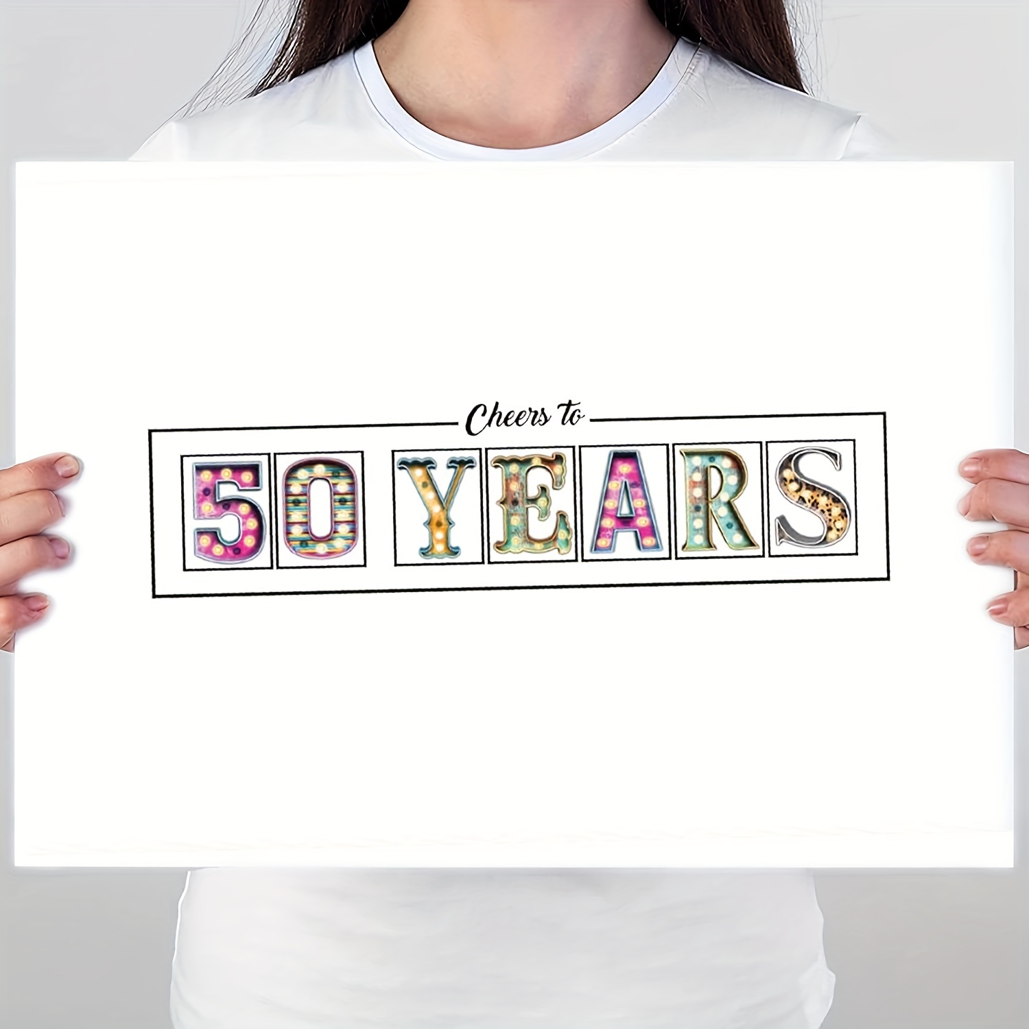 Feliz Cumpleaños - 50 Años: Un libro de visitas para fiesta de 50