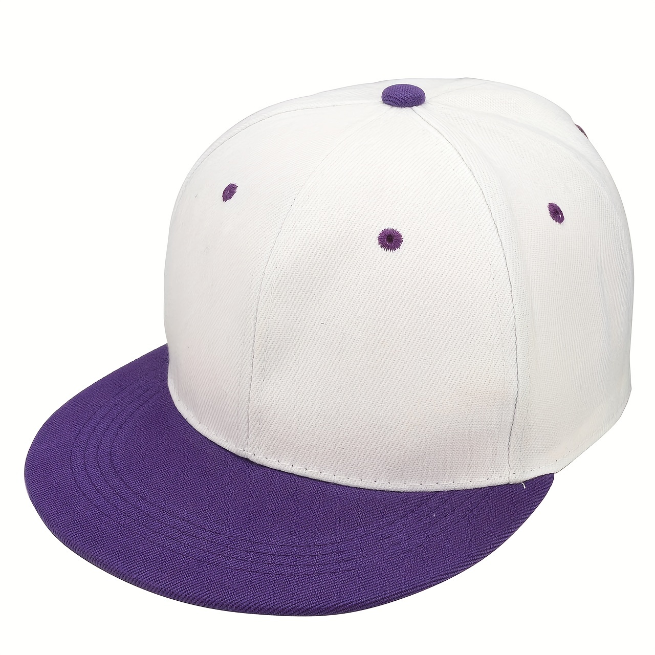Colorful Flat Brim Hip hop Baseball Cap Sun Hat