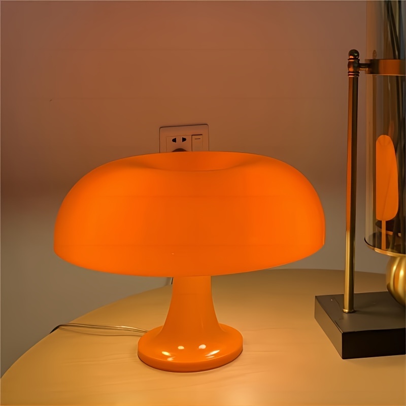 LED Mini Lampe De Table Simple Chambre Chevet Nuit Lampe Dortoir Chambre  Lampe De Lecture-09A-Orange