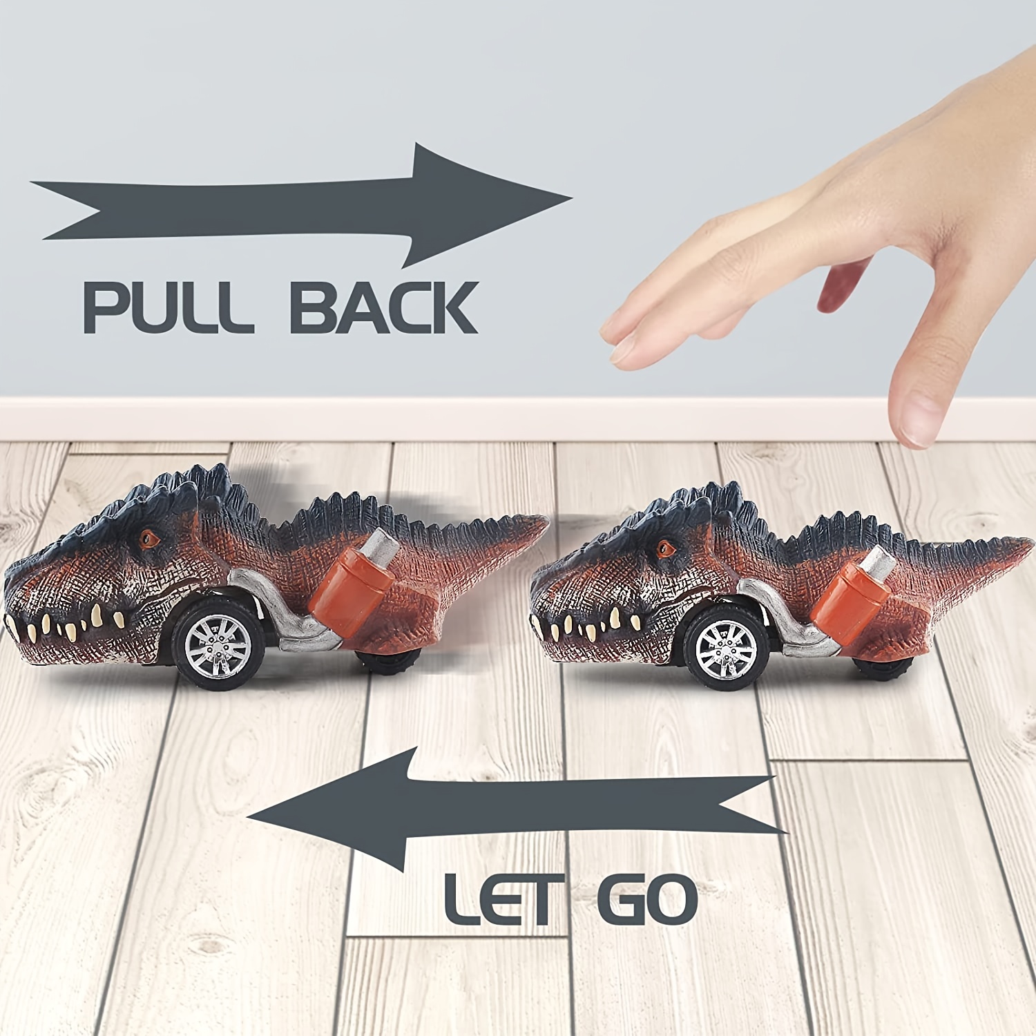 6pcs box jurassic dinosaur inertial pullback car dinosaur toys for kids christmas halloween thanksgiving gift 5