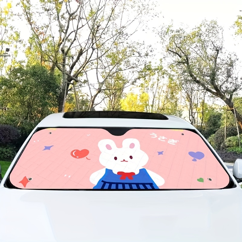 Cartoon Auto Windschutzscheibe Sonnenschutz Wärmedämmung Uv - Temu