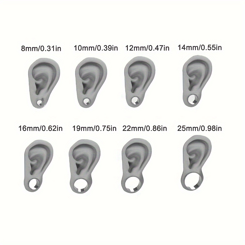 COOEAR Jauges Oreilles En Bois D'Ébène Style Crâne Métal - Tunnels Plugs Piercing 1 Paire (12mm)