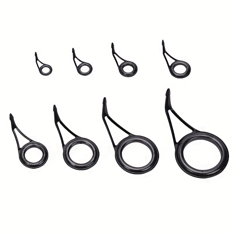 Durable Stainless Steel Fishing Rod Eye Line Ring Spinning - Temu