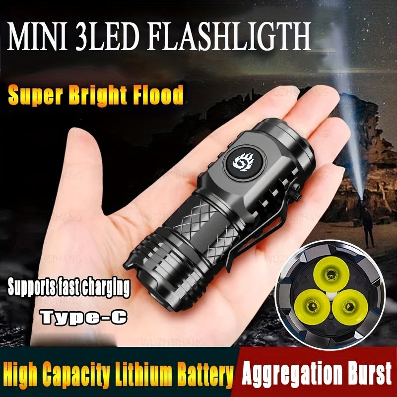 Clip Hat Light Rechargeable Led Headlights Hat Light - Temu Canada