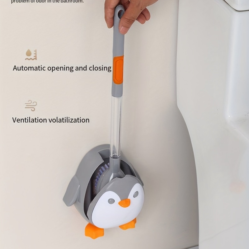 Brosse wc pingouin