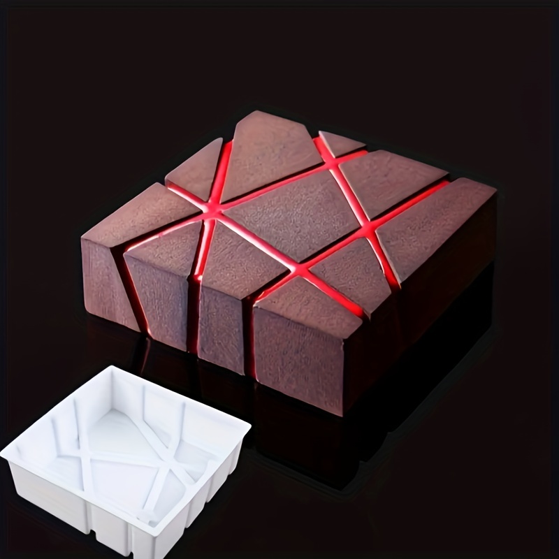 Large Geometric Heart Mousse & Cake Mold – Magic Baker
