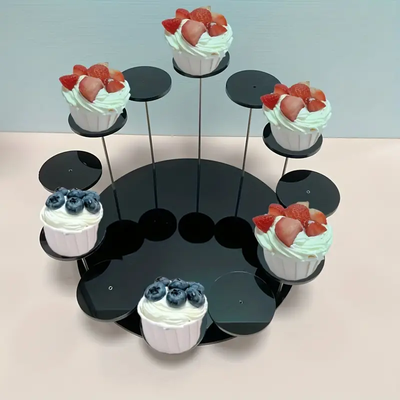 Acrylic Cupcake Stands, Large Size For 12 Cupcakes, Display Stand