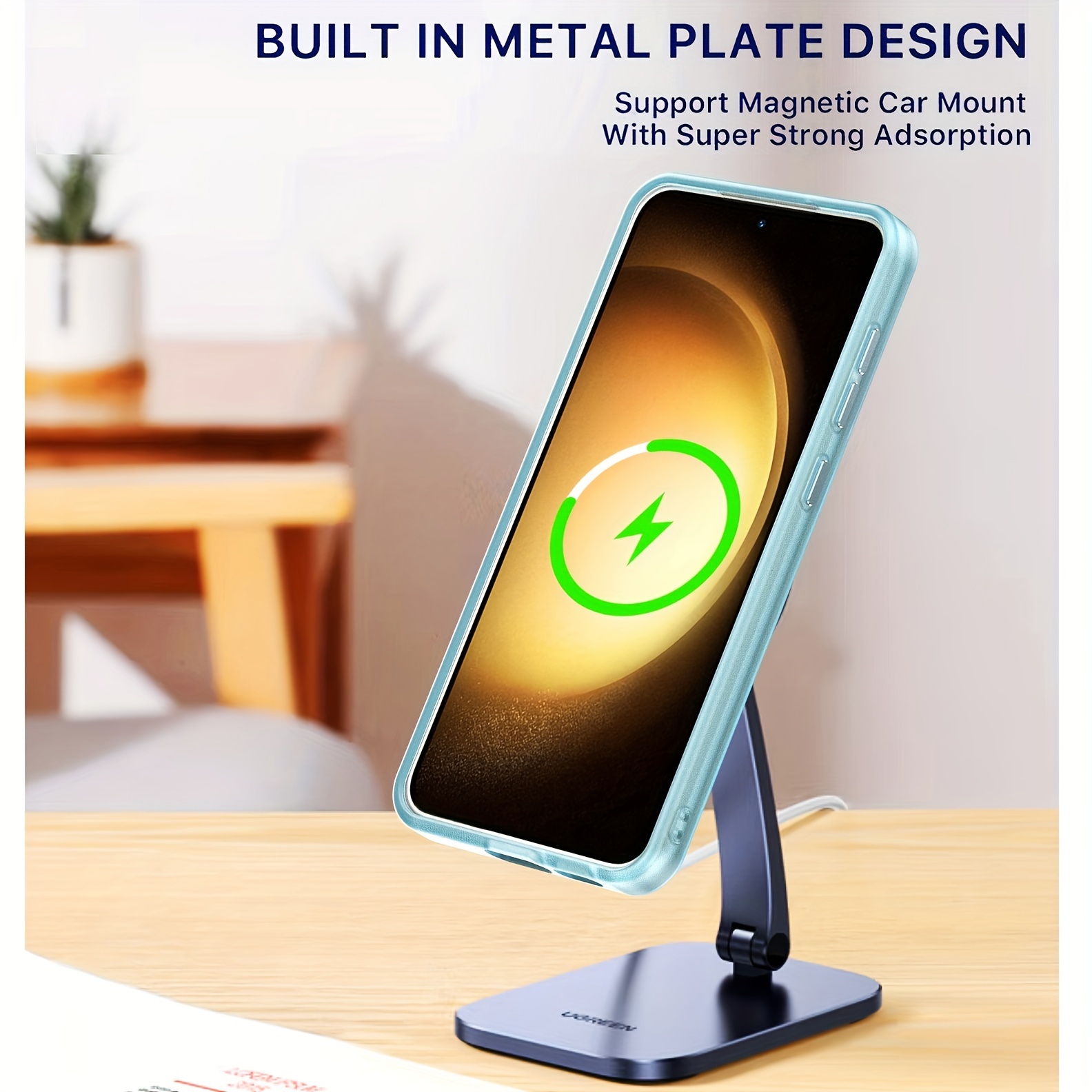 Magnetic Mag Safe Metal Matte Slim Case Cover For Samsung Galaxy