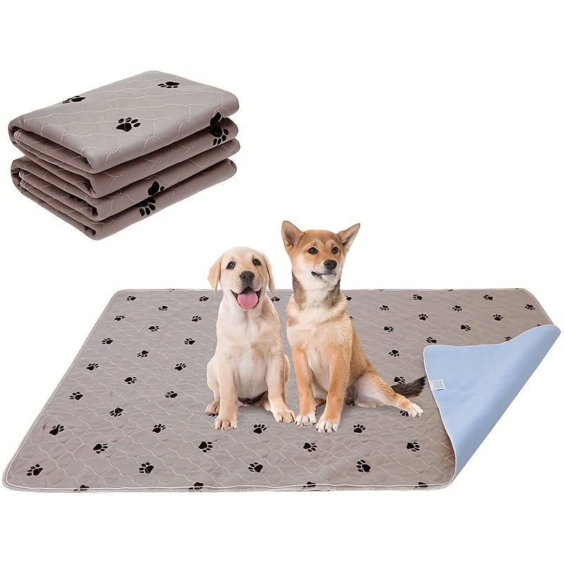 4 Layer Washable Dog Pee Pad Pet Cat Training Pads Reusable - Temu