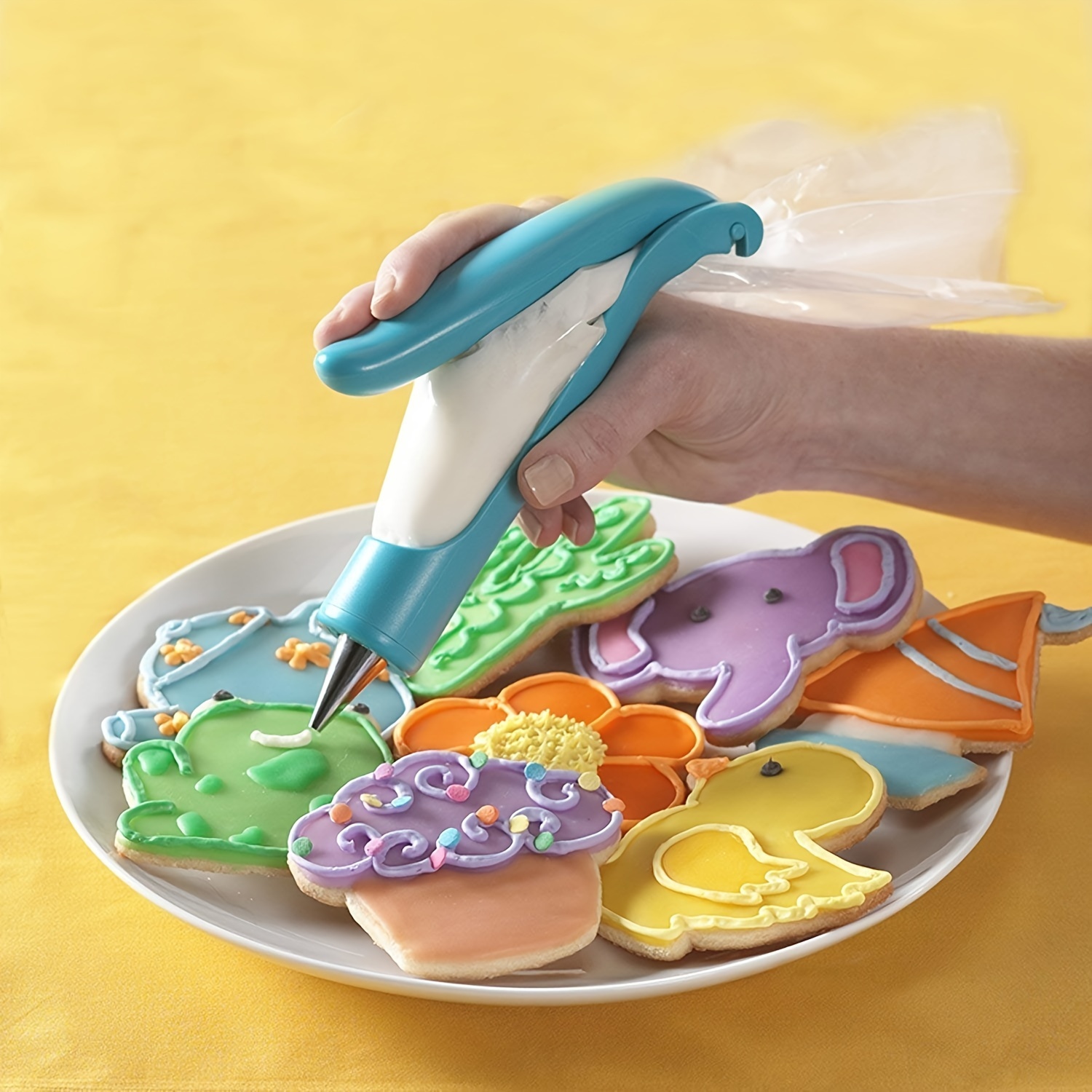 Diy Plastic Baking Craft Tool Sugar Craft Fondant Cake - Temu