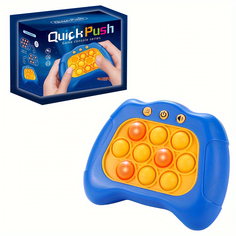 New Pop Quick Push Bubbles Game Console Series Toys Funny Whac-A-Mole Toys  for Kids Boys and Girls Adult Fidget Anti Stress Toys
