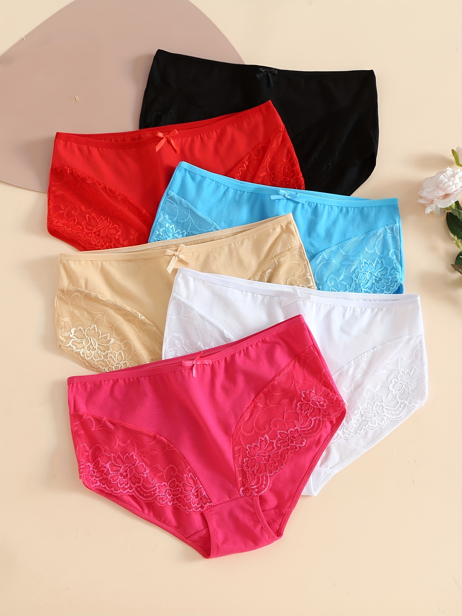 Buy Girl Women's High Waist Stretch Comfortable Cotton Lace