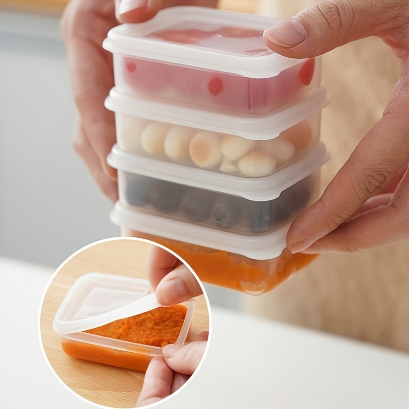 Portable Mini Food Fresh keeping Box With Leak proof Lid - Temu