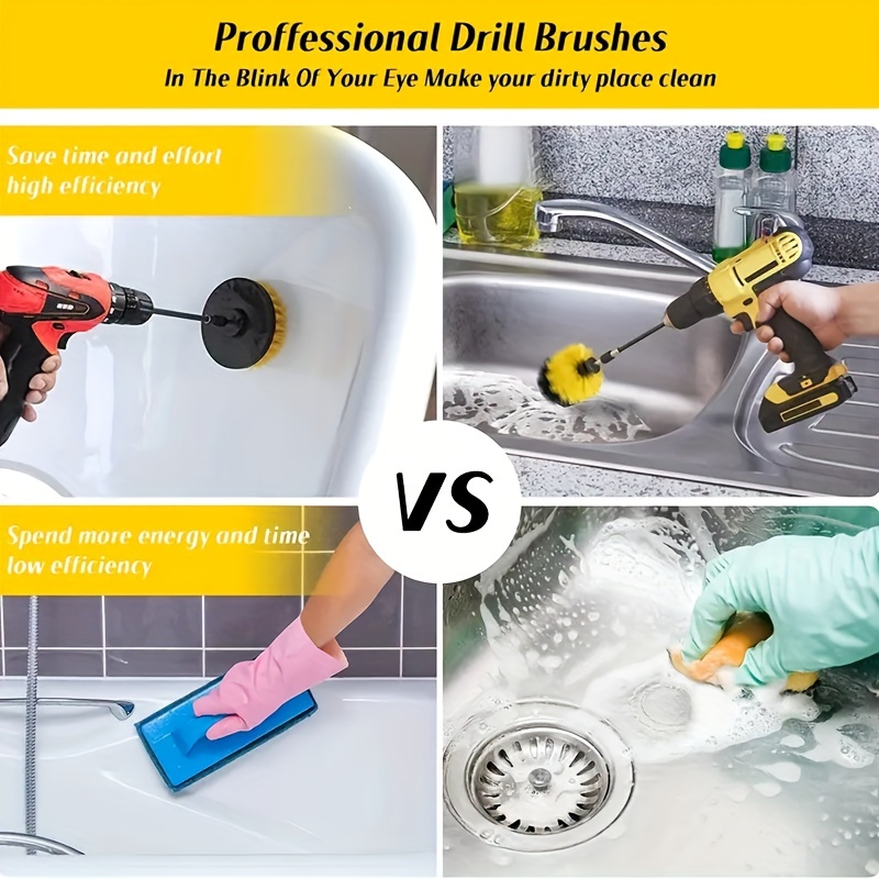6 Great Drill-Powered Brush Kits to Make Bathroom Cleaning a