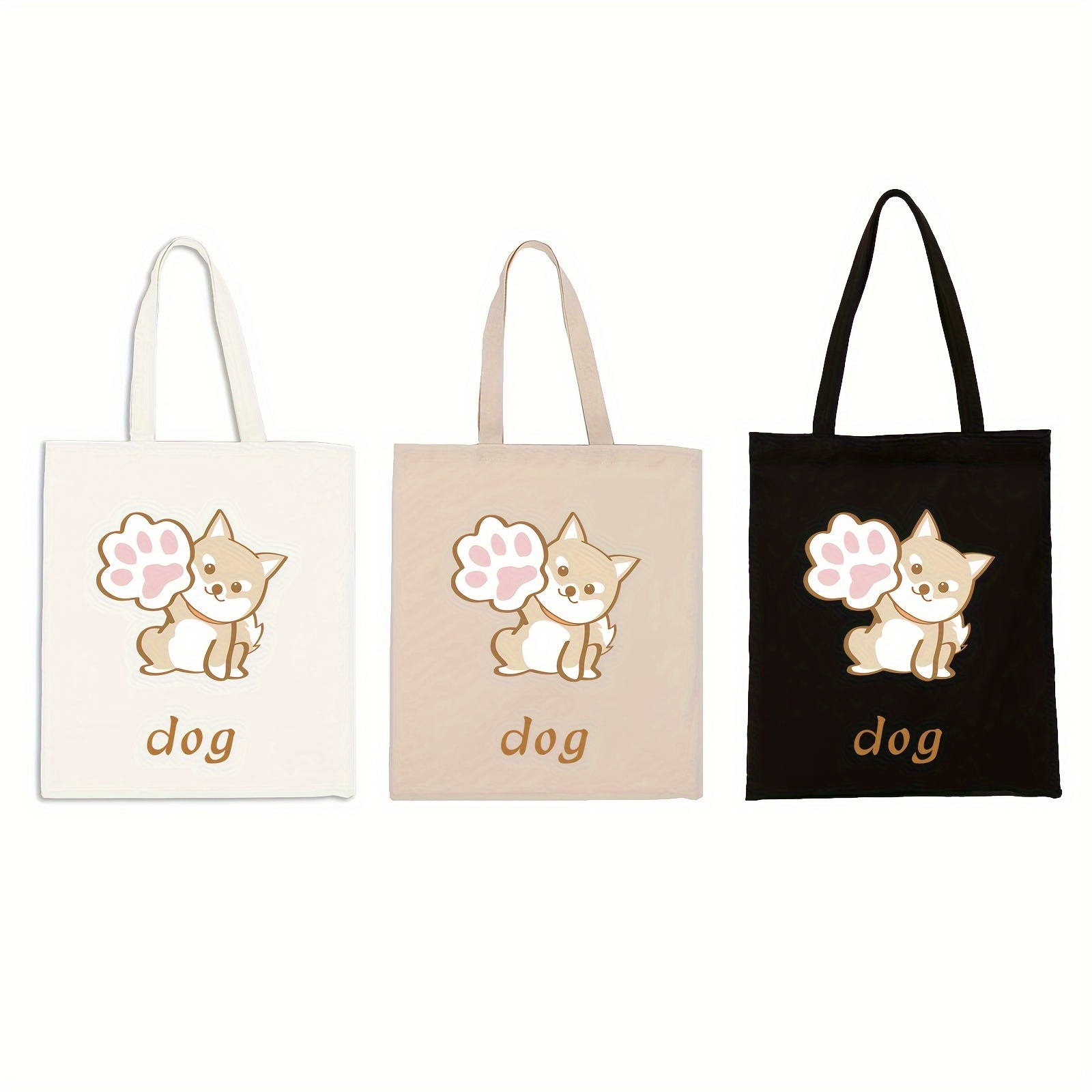 1/3/9pcs Bolsa De Lona Personalizada Para Perros De Hombres - Temu