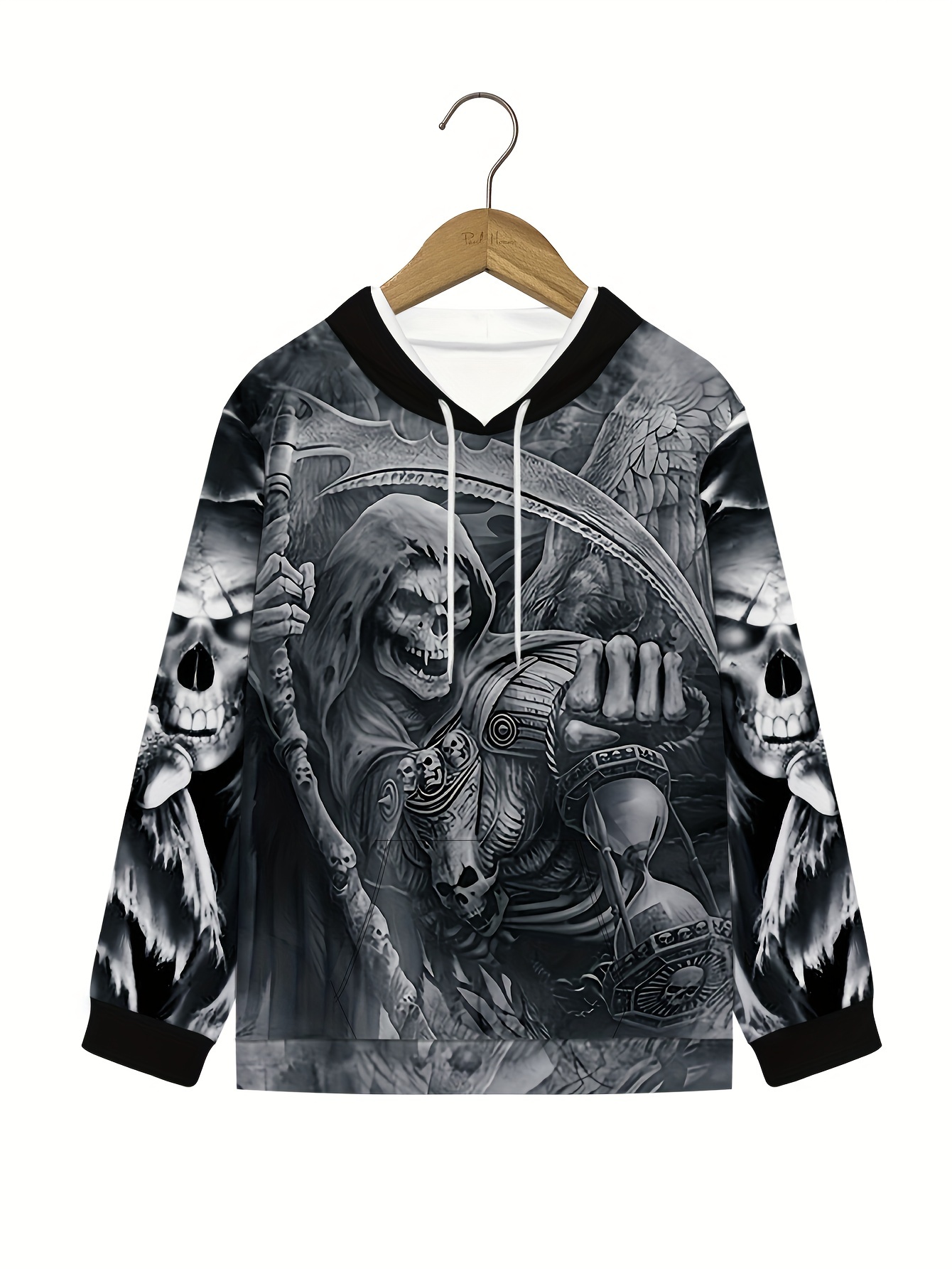 CozyChic® Adult Skull Hoodie - Skull Sweater