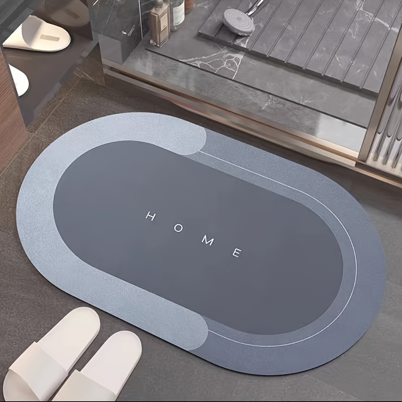 Conava Oval Waterproof Bathroom Mat, For Regular