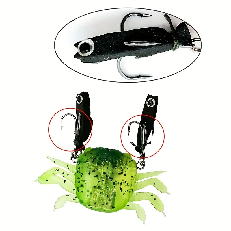 5.8g13.7 Crab Fishing Lure Far Casting Lead Hook Boat - Temu