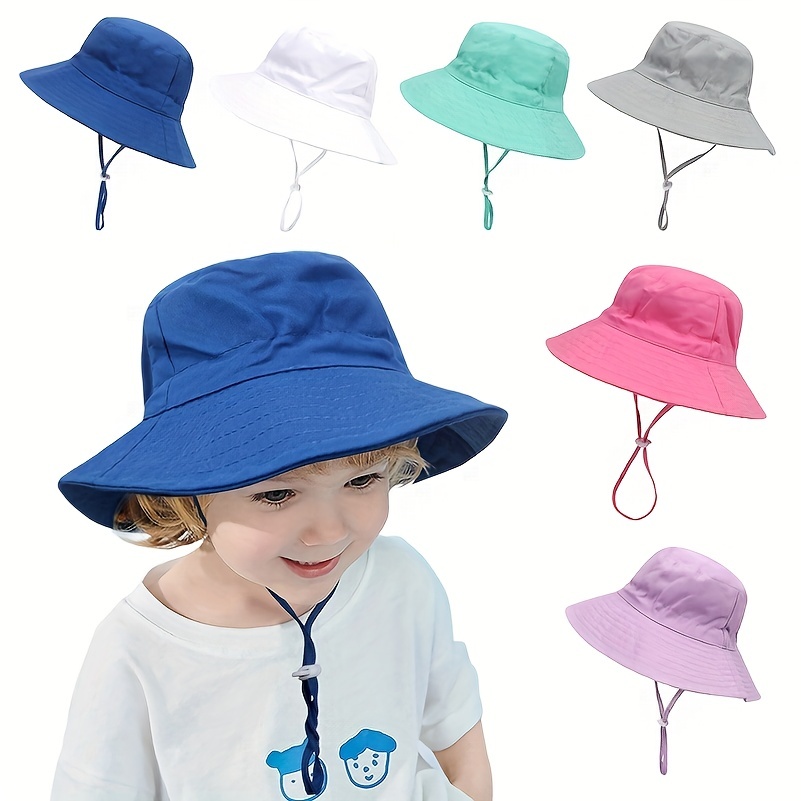 Wide Brim Upf 50+ Sun Hat Uv Protection Ponytail Bucket Hat - Temu Canada